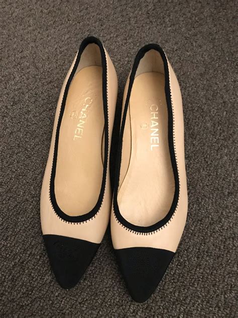 chanel sneakers replica ebay|chanel two toned flats.